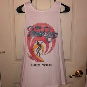 beach boys tank top tunic